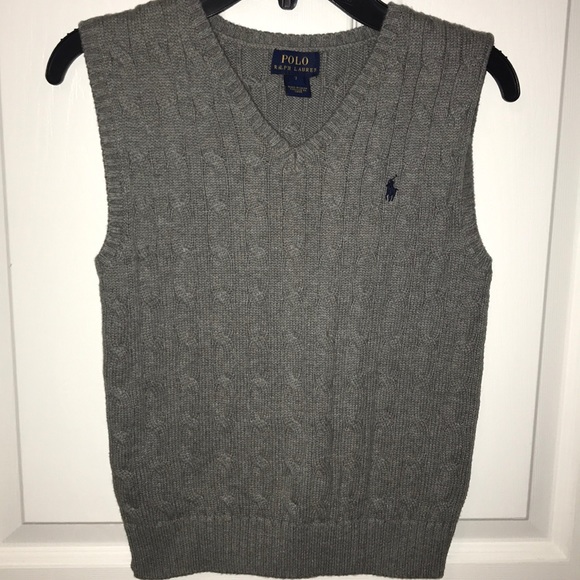 Little boys polo sweater vest - Picture 2 of 3